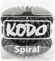 Kodo Black Invisible Hair Bobble Pack of 3, Pain Free Hair Band, Reduces Split Ends