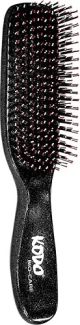 Kodo Bio-Care Keratin & Argan Oil Infused Hair Brush - Sparkly Black 15cms long