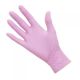 DMI Pink Nitrile Gloves - Box of 100 powder free
