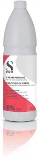 Hair Cream Peroxide - S Pro 6% (20 VOL) 1 litre